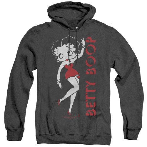 Image for Betty Boop Heather Hoodie - Classic Dance