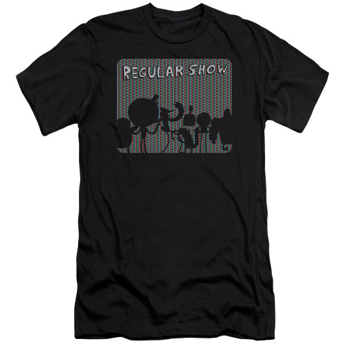 Image for The Regular Show Premium Canvas Premium Shirt - RGB Group