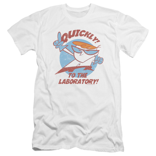 Image for Dexter's Laboratory Premium Canvas Premium Shirt - Quickly