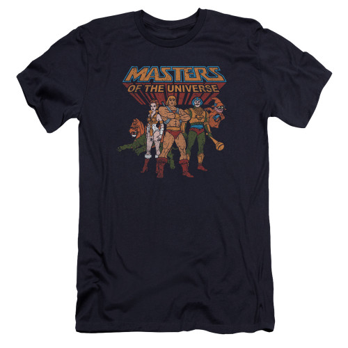 Image for Masters of the Universe Premium Canvas Premium Shirt - Team of Heroes