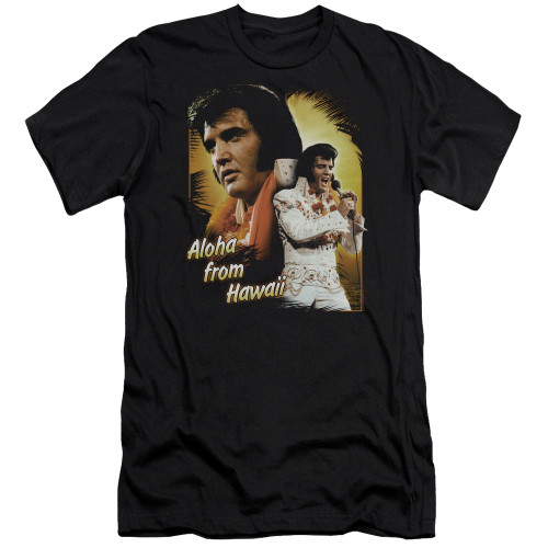 Image for Elvis Presley Premium Canvas Premium Shirt - Aloha