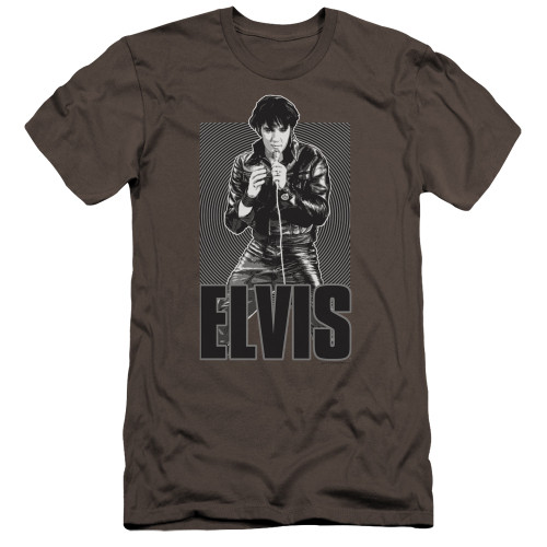 Image for Elvis Presley Premium Canvas Premium Shirt - Leather
