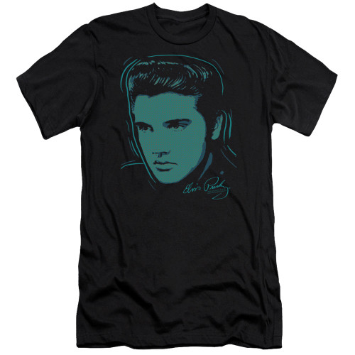 Image for Elvis Presley Premium Canvas Premium Shirt - Young Dots
