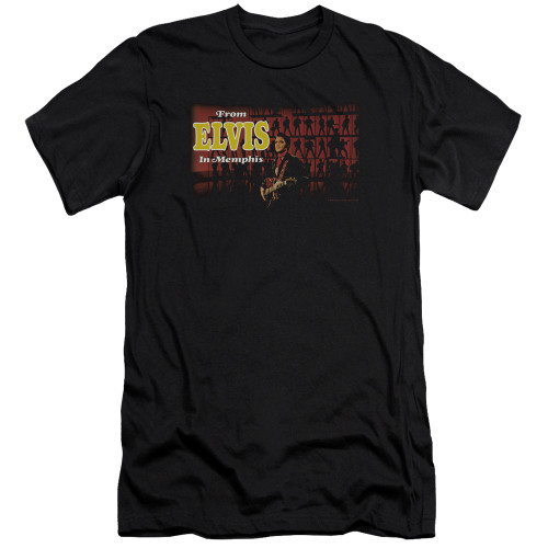 Image for Elvis Presley Premium Canvas Premium Shirt - From Elvis in Memphis