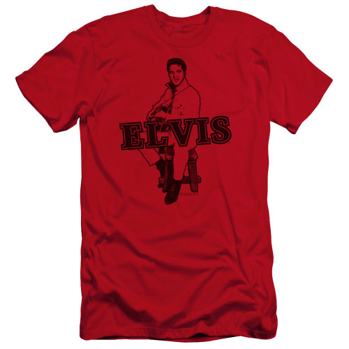 Image for Elvis Presley Premium Canvas Premium Shirt - Jamming