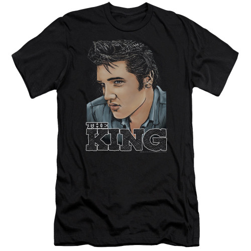 Image for Elvis Presley Premium Canvas Premium Shirt - Graphic King
