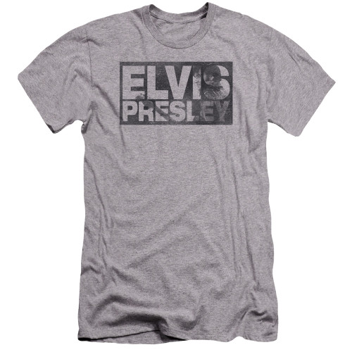 Image for Elvis Presley Premium Canvas Premium Shirt - Block Letters