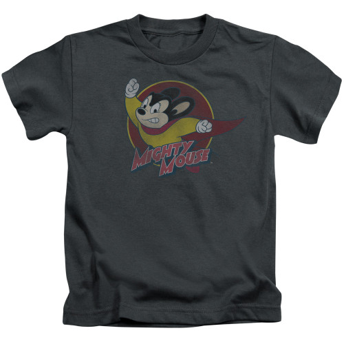 Image for Mighty Mouse Kids T-Shirt - Mighty Circle Logo