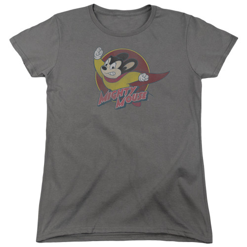 Image for Mighty Mouse Woman's T-Shirt - Mighty Circle Logo