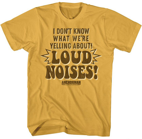 Image for Anchorman T-Shirt - Loud Noises
