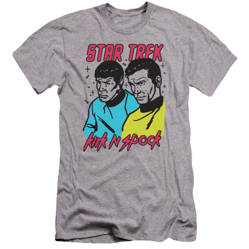 Image for Star Trek Premium Canvas Premium Shirt - Kirk N Spock