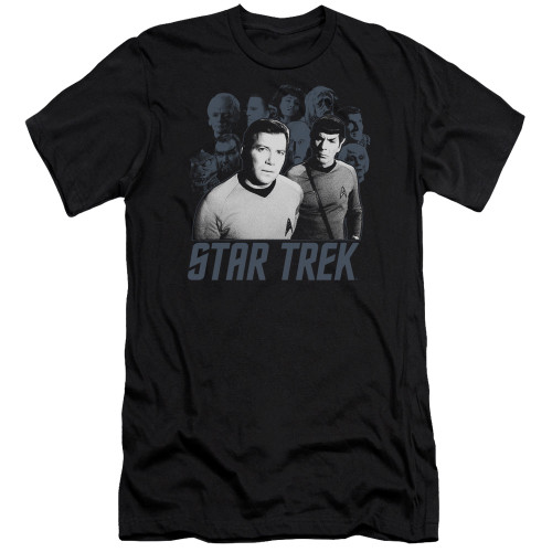 Image for Star Trek Premium Canvas Premium Shirt - Kirk Spock and Company