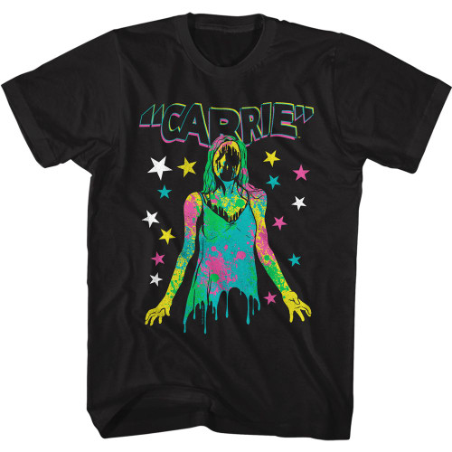 Image for Carrie T-Shirt - Color & Splatter