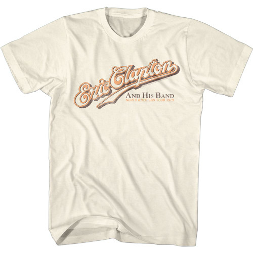 Image for Eric Clapton T-Shirt - Clapton & His Band