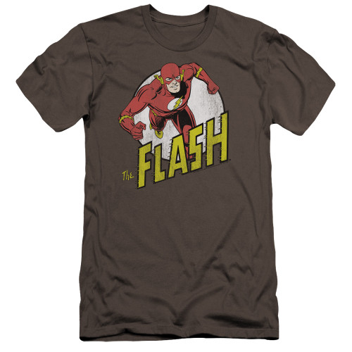 Image for Flash Premium Canvas Premium Shirt - Run Flash Run on Charcoal