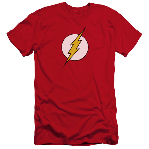 Image for Flash Premium Canvas Premium Shirt - Flash Logo on Red