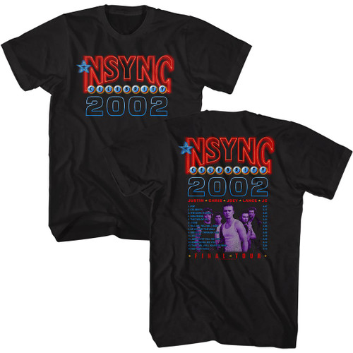 Image for NSYNC T-Shirt - Celebrity 2002