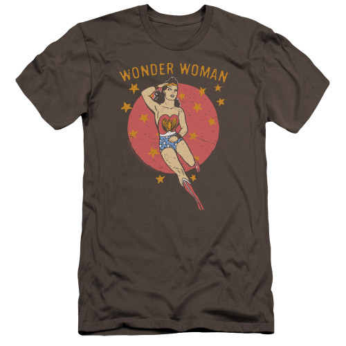 Image for Wonder Woman Premium Canvas Premium Shirt - Wonder Circle