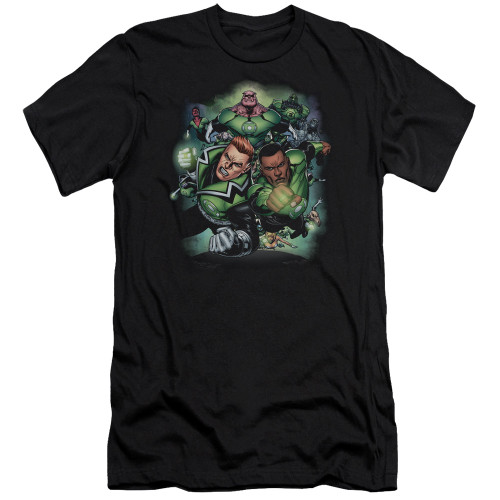 Image for Green Lantern Premium Canvas Premium Shirt - Corps #1
