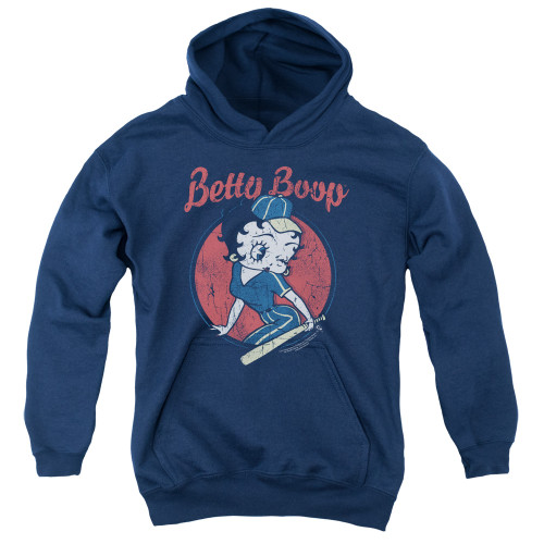 Image for Betty Boop Youth Hoodie - Vintage Team Boop