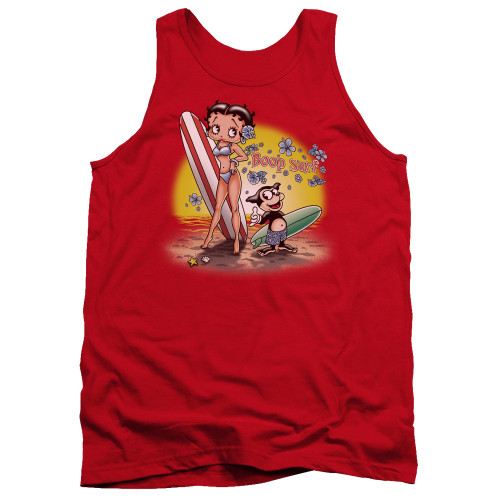 Image for Betty Boop Tank Top - Boop Surf