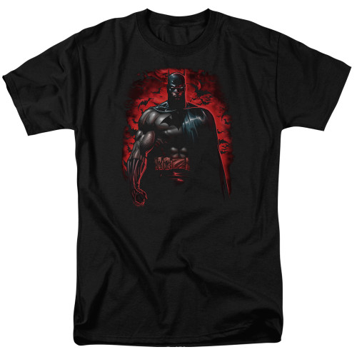 Image for Batman T-Shirt - Red Knight Logo