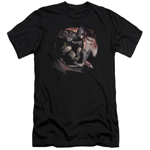 Image for Arkham City Premium Canvas Premium Shirt - Blood Moon