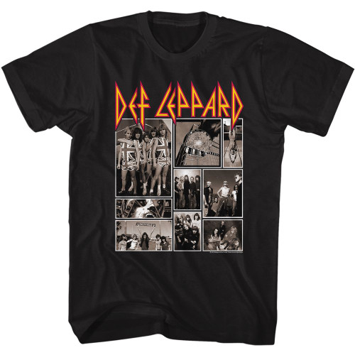 Image for Def Leppard T-Shirt - Def Collage