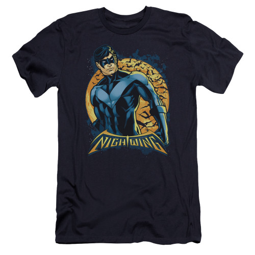Image for Batman Premium Canvas Premium Shirt - Nightwing Moon