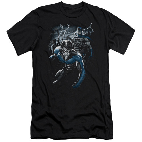 Image for Batman Premium Canvas Premium Shirt - Batman and Nightwing Dynamic Duo