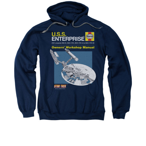 Image for Star Trek Hoodie - Haynes Enterprise Owners Manual