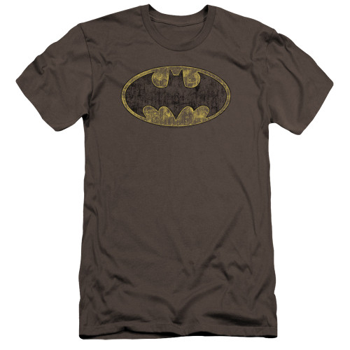 Image for Batman Premium Canvas Premium Shirt - Tattered Logo