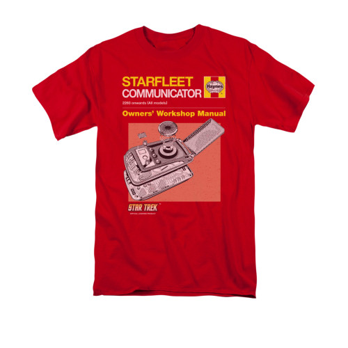 Image for Star Trek T-Shirt - Haynes Communicator Owners Manual