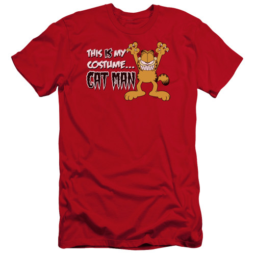 Image for Garfield Premium Canvas Premium Shirt - Cat Man