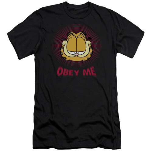Image for Garfield Premium Canvas Premium Shirt - Obey Me