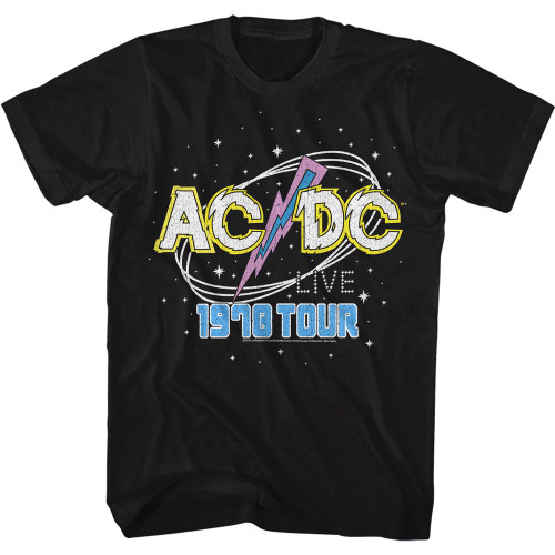 AC/DC T-Shirt - 1978 Live Tour Intergalactic