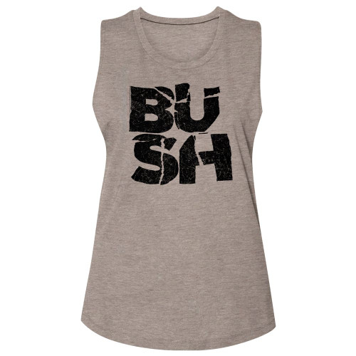 Bush Logo Ladies Muscle Tank Top