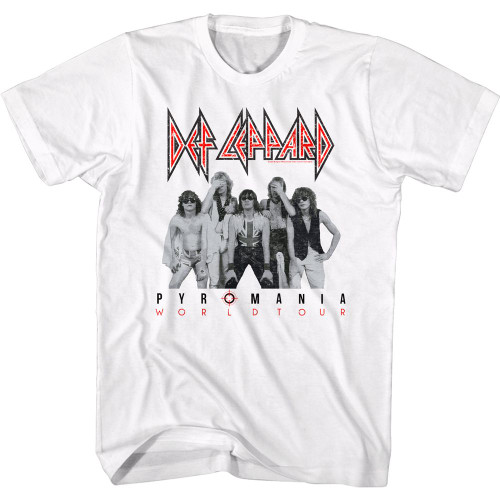 Def Leppard T-Shirt - Pyromania World Tour