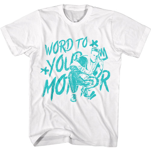 Vanilla Ice T-Shirt - Blue Word To Your Mother