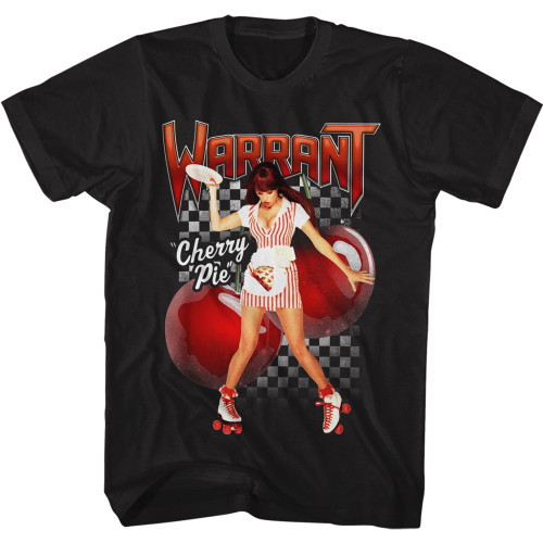 Warrant T-Shirt - Cherry Pie Album Cover