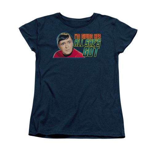 Image for Star Trek Womans T-Shirt - All She's Got