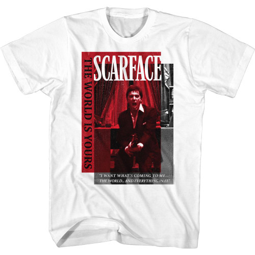 Scarface T-Shirt - Scarlet Box Overlay