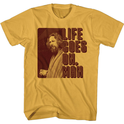 The Big Lebowski T-Shirt - Life Goes On, Man