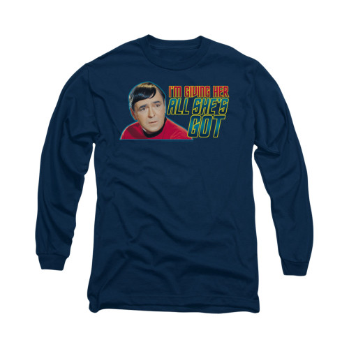 Image for Star Trek Long Sleeve Shirt - All She's Got