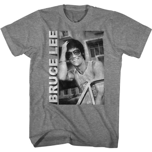 Bruce Lee T-Shirt - Casual Smiling 2