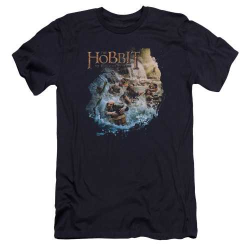 The Hobbit Premium Canvas Premium Shirt - Desolation of Smaug Barreling Down
