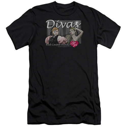 I Love Lucy Premium Canvas Premium Shirt - Divas