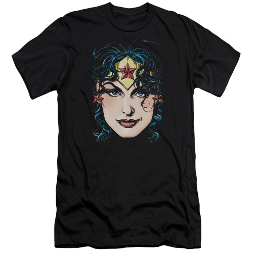 Wonder Woman Premium Canvas Premium Shirt - Head