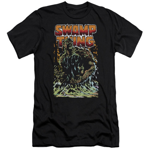 Justice League of America Premium Canvas Premium Shirt - Swamp Thing