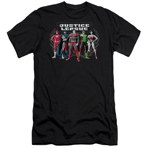 Justice League of America Premium Canvas Premium Shirt - The Big Five